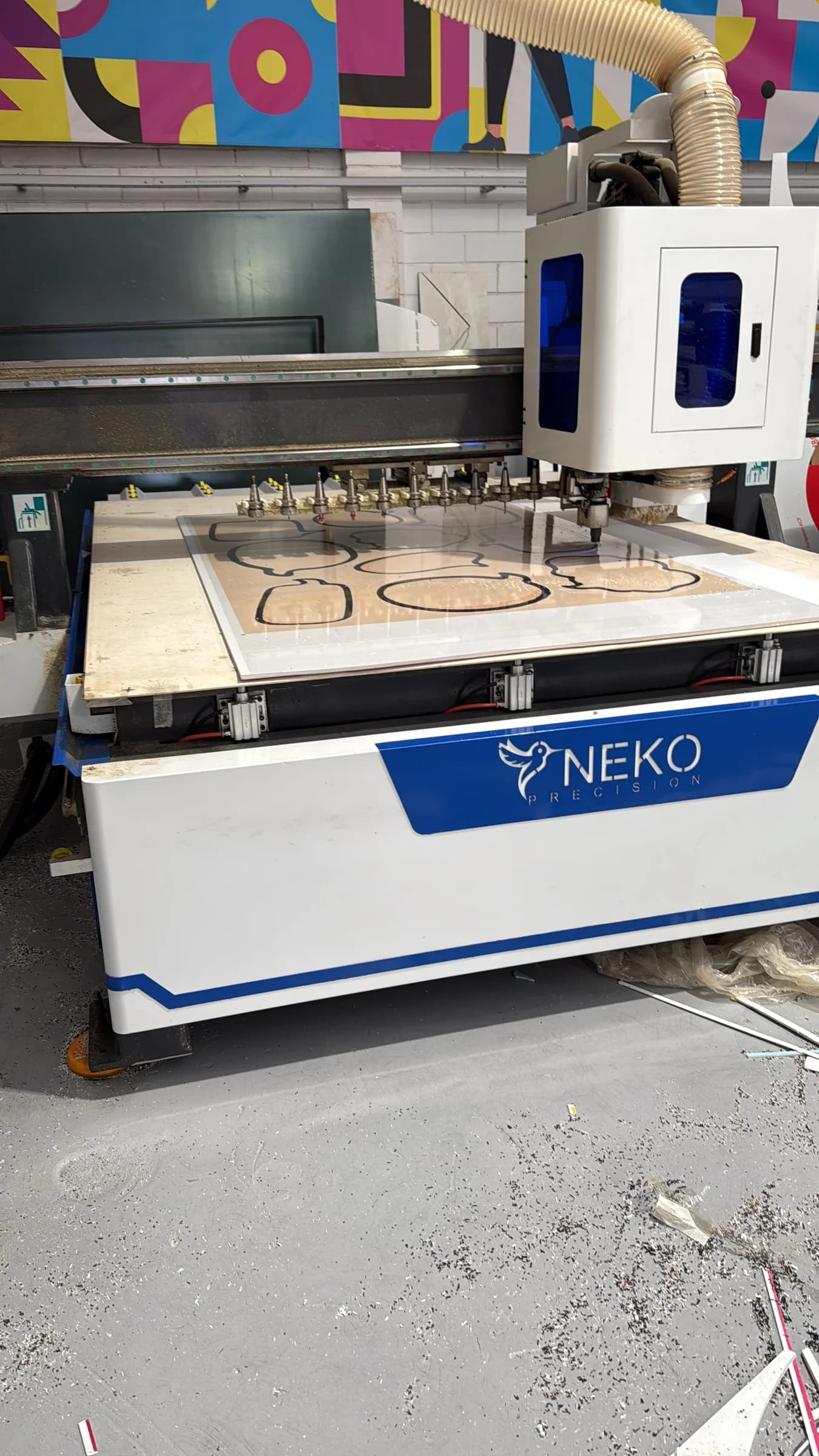 Instalación profesional de equipo Matexprint