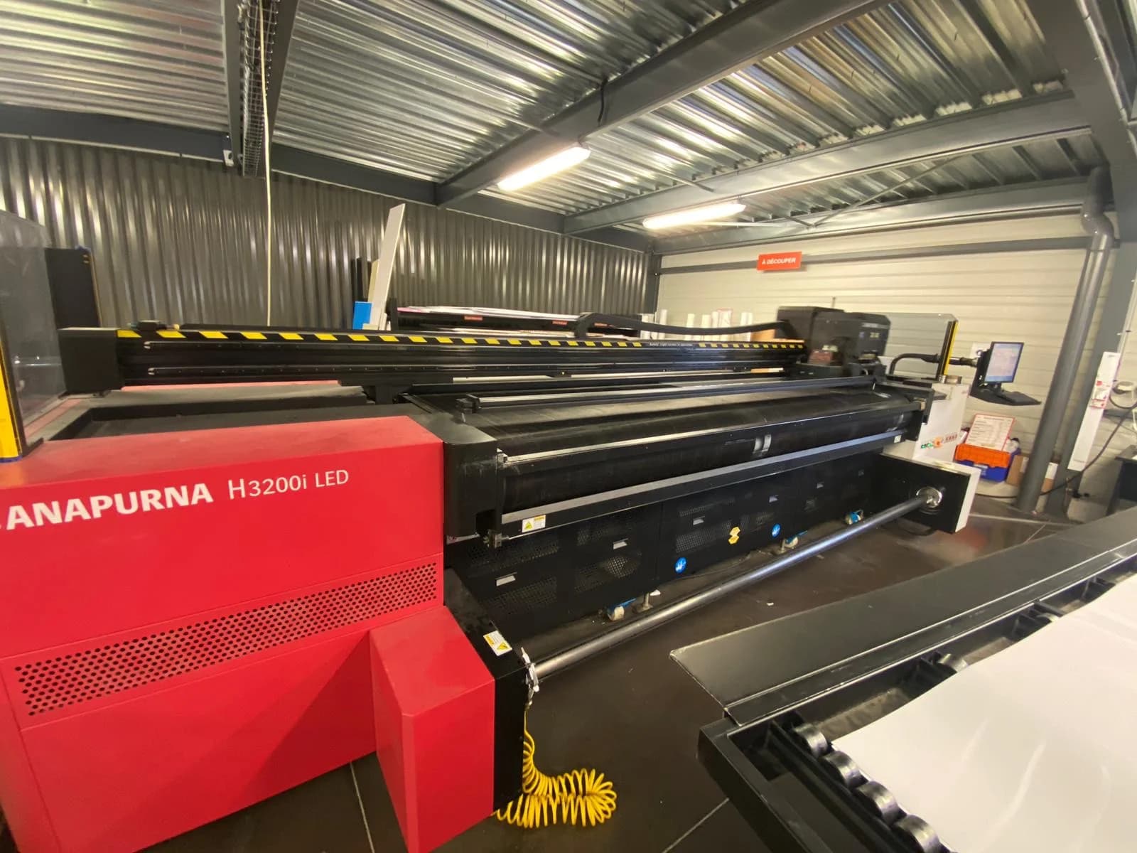 Equipo de impresión profesional puesto en marcha por Matexprint