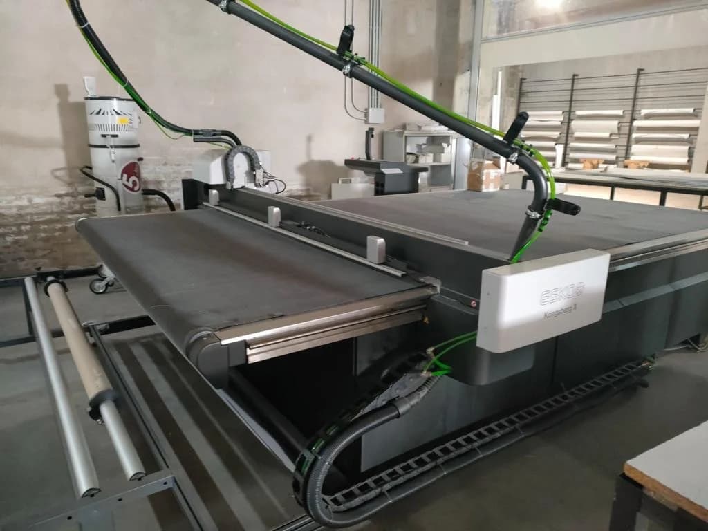 Instalación de maquinaria Matexprint en cliente