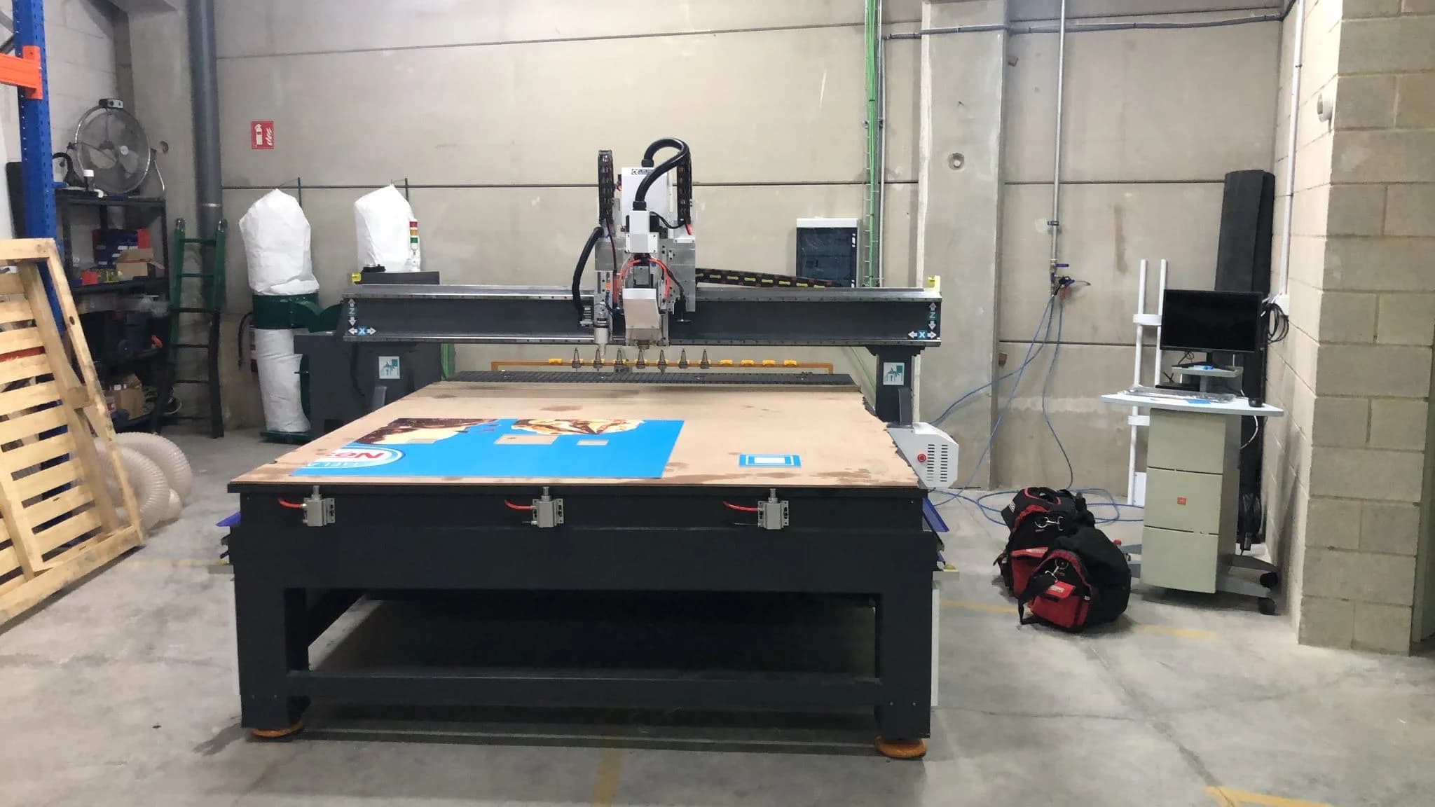 Instalación profesional de equipo Matexprint