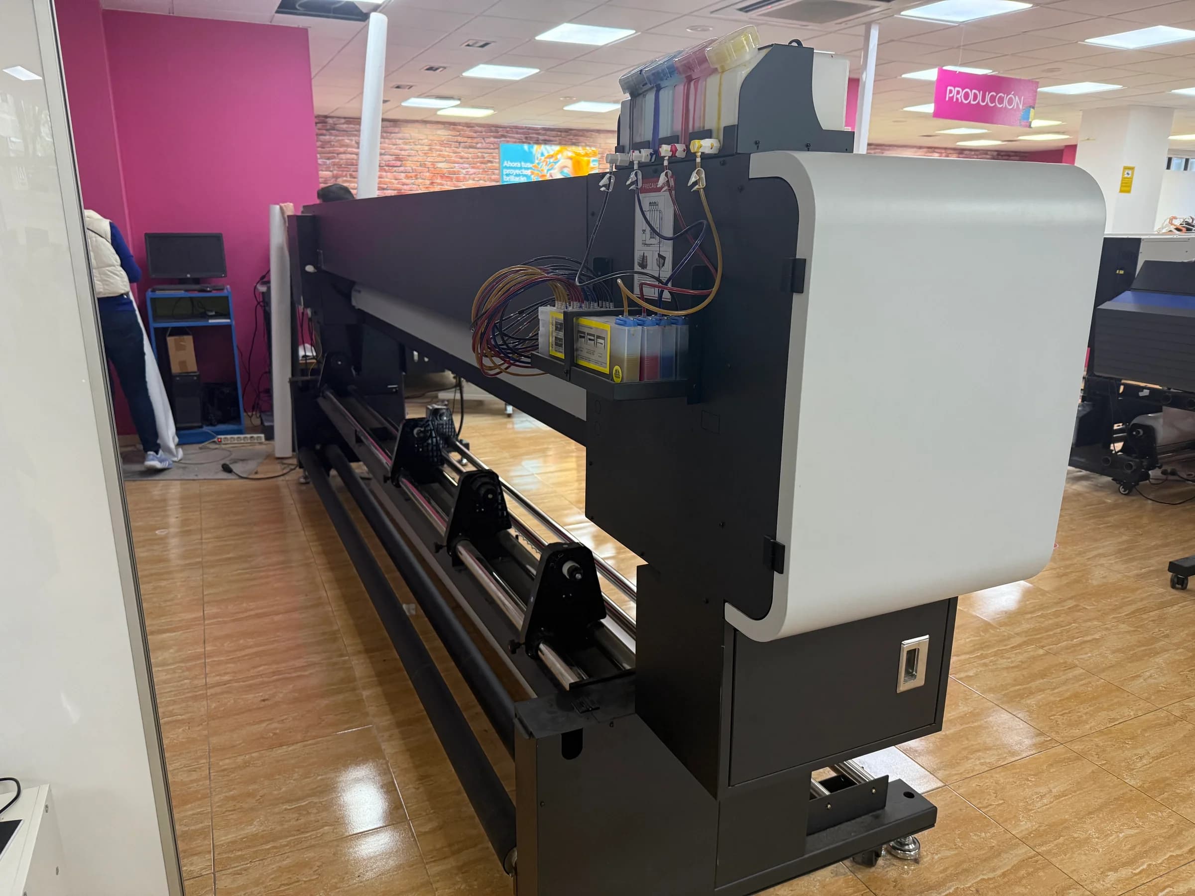 Instalación profesional de equipo Matexprint