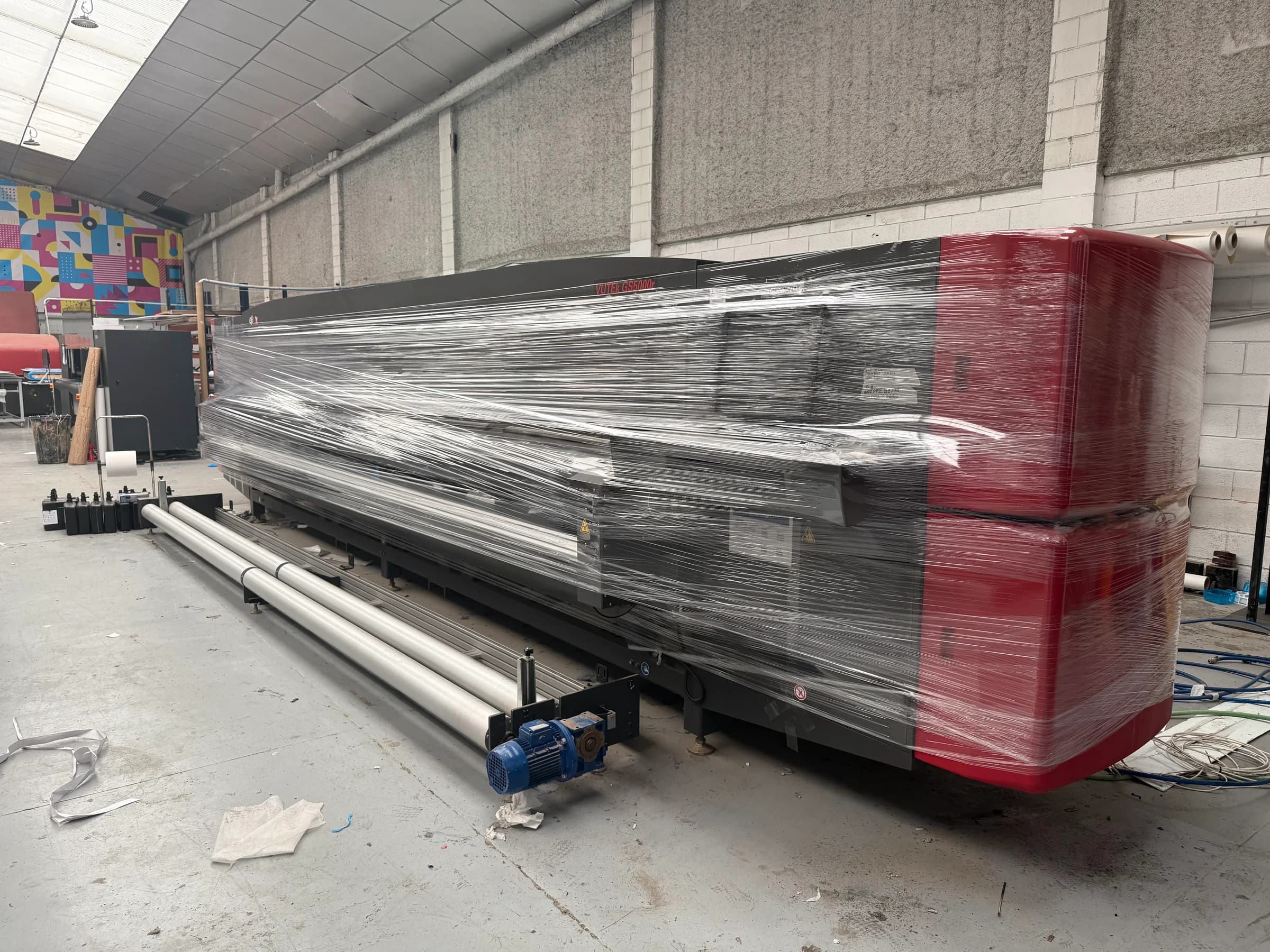 Equipo de impresión profesional puesto en marcha por Matexprint