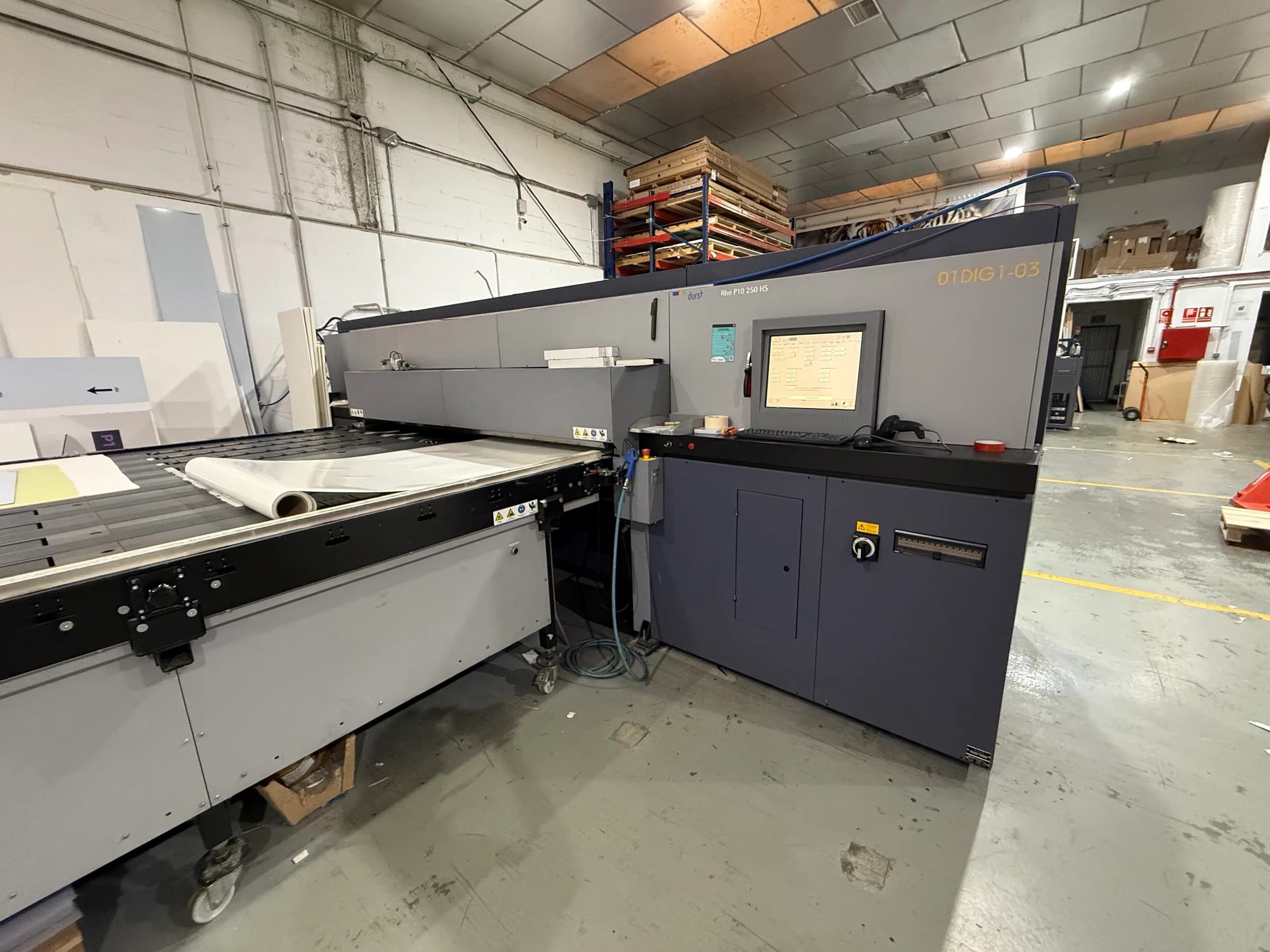 Instalación profesional de equipo Matexprint