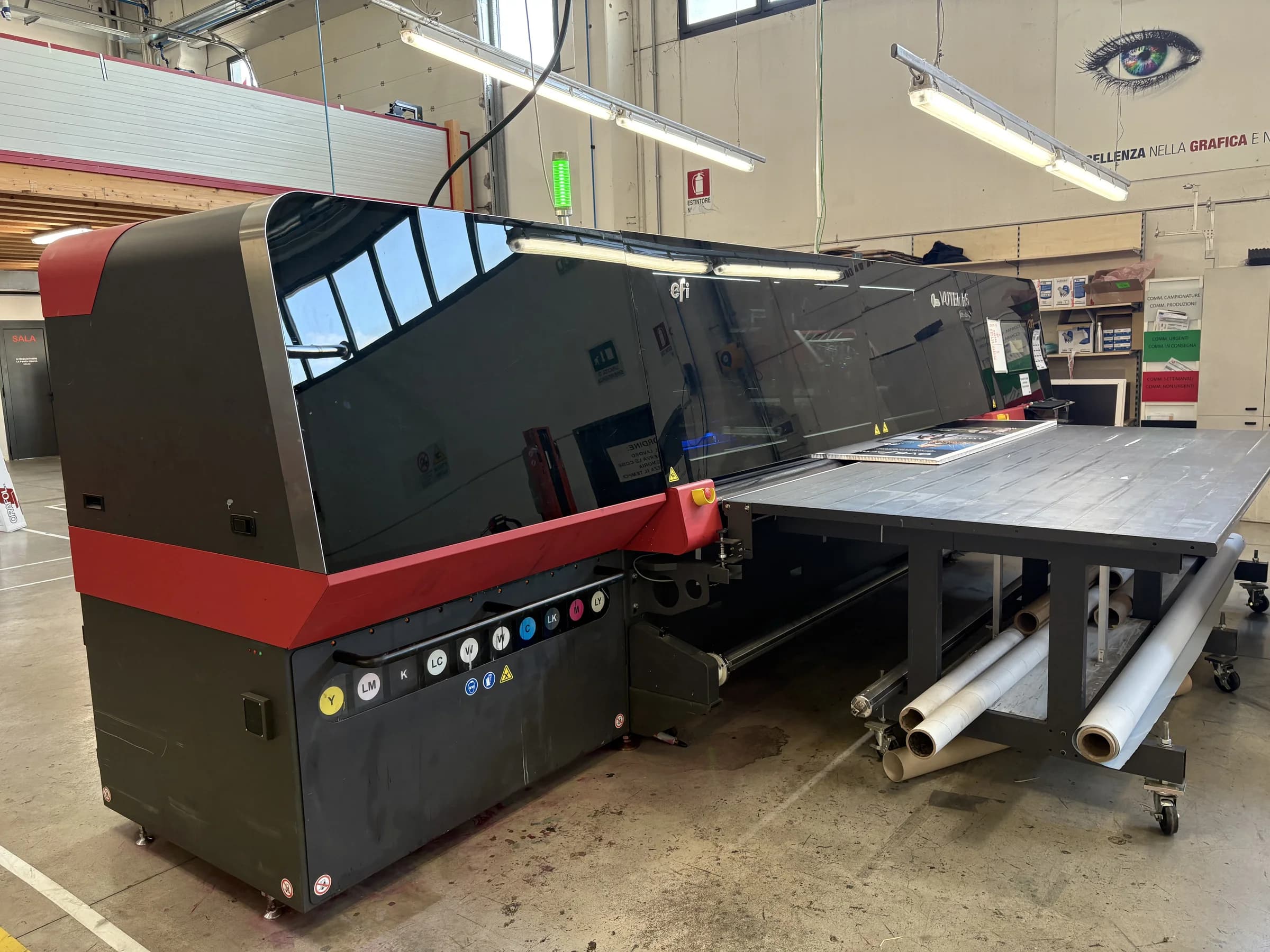 Equipo de impresión profesional puesto en marcha por Matexprint