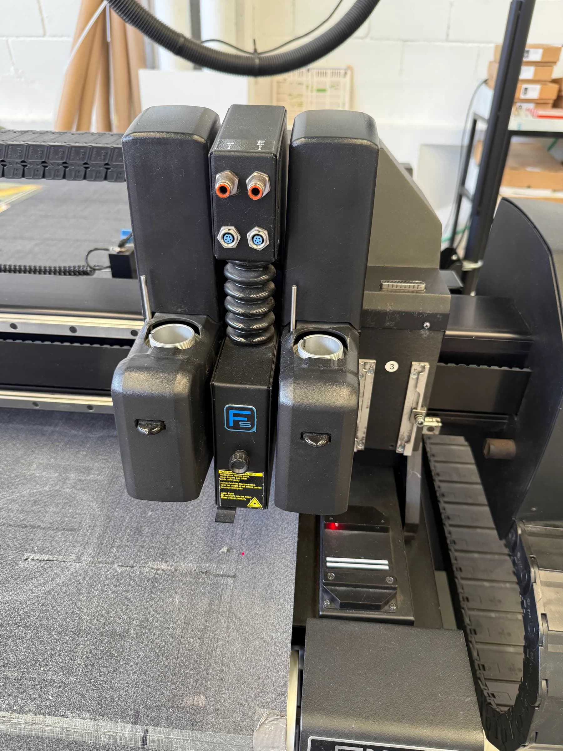 Instalación de maquinaria Matexprint en cliente