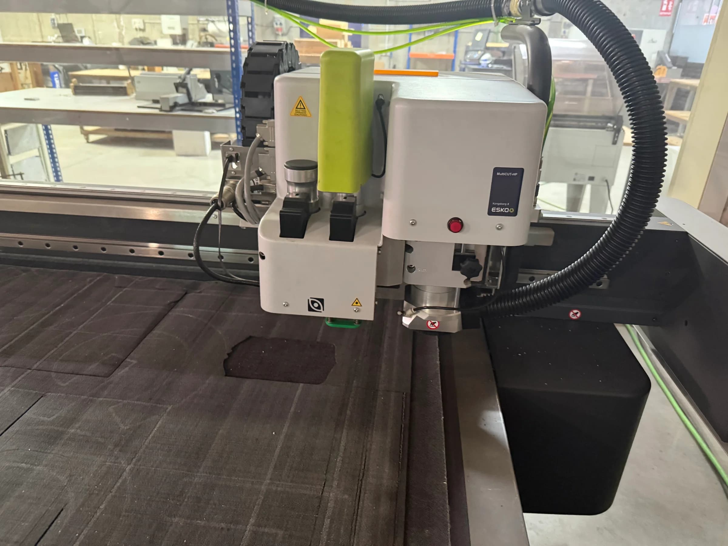 Maquinaria de gran formato instalada por el equipo Matexprint