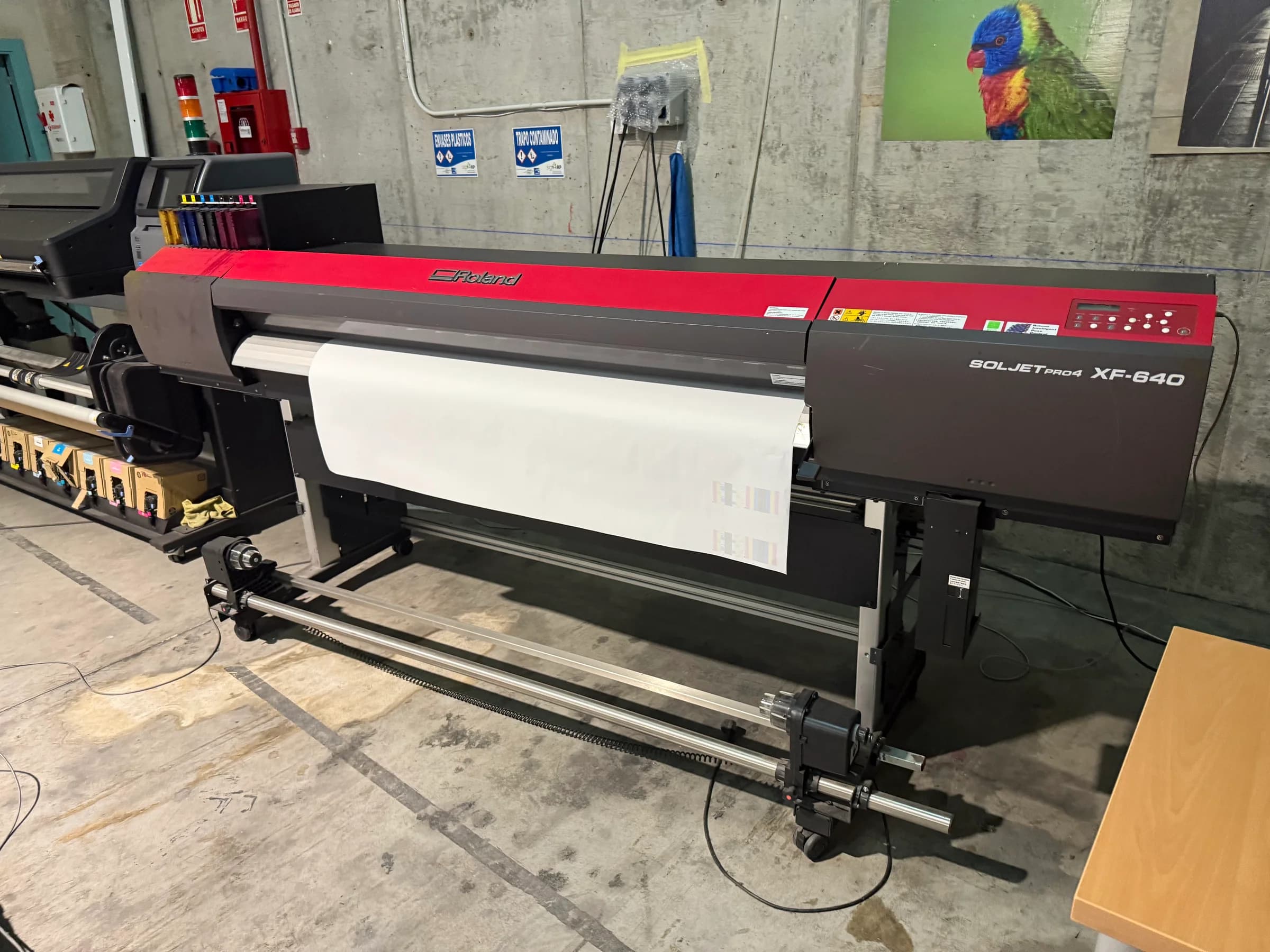 Instalación profesional de equipo Matexprint