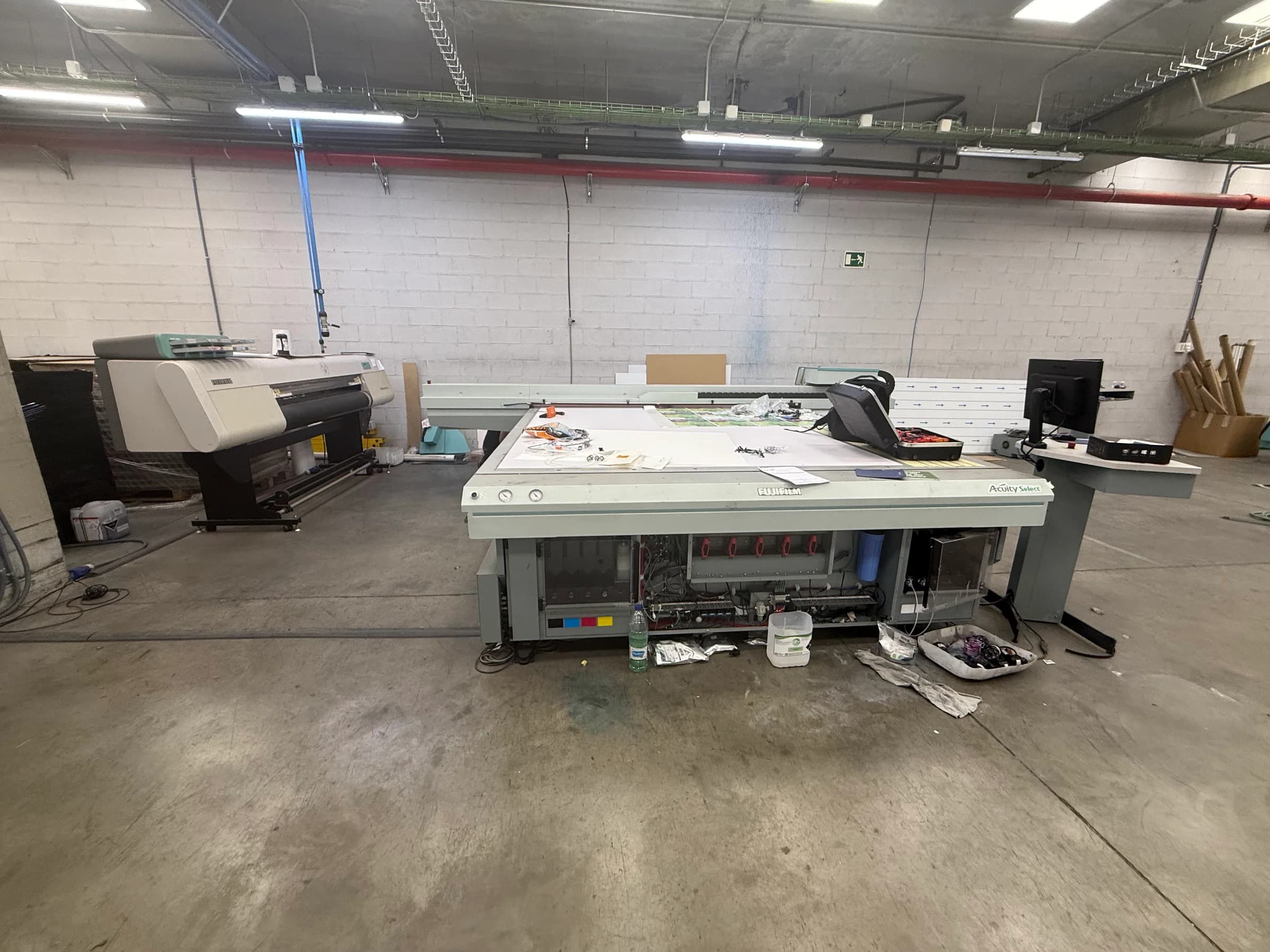 Equipo de impresión profesional puesto en marcha por Matexprint