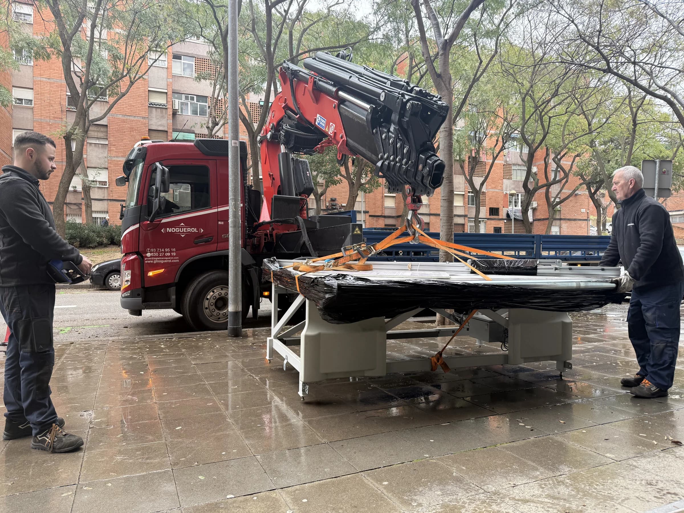 Instalación profesional de equipo Matexprint