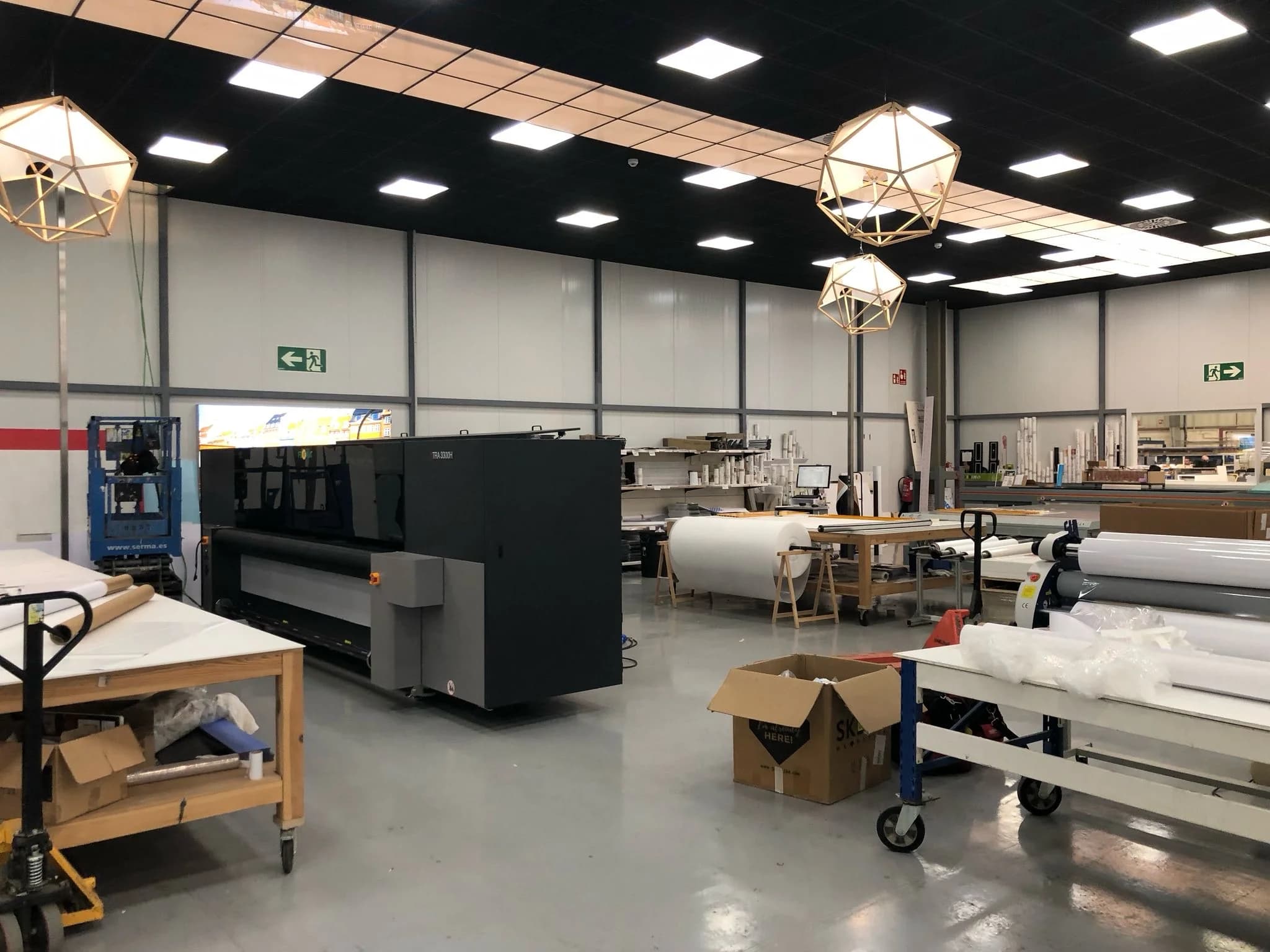 Configuración de impresora DTF en taller cliente