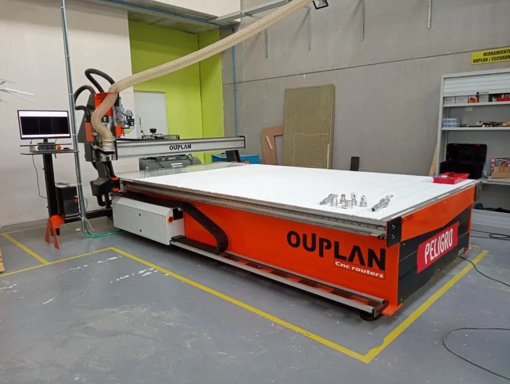 Instalación de maquinaria Matexprint en cliente