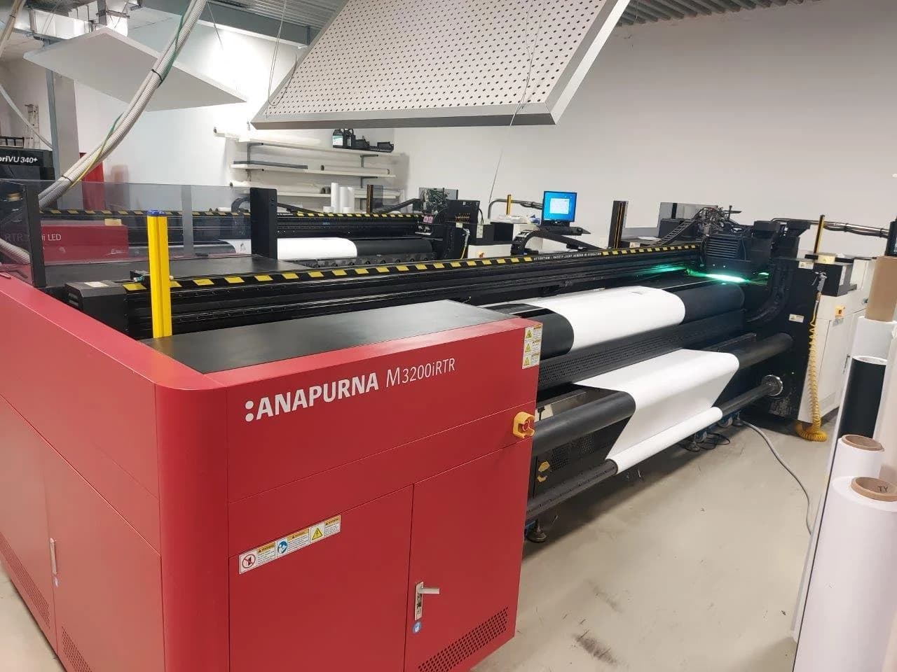 Equipo de impresión profesional puesto en marcha por Matexprint