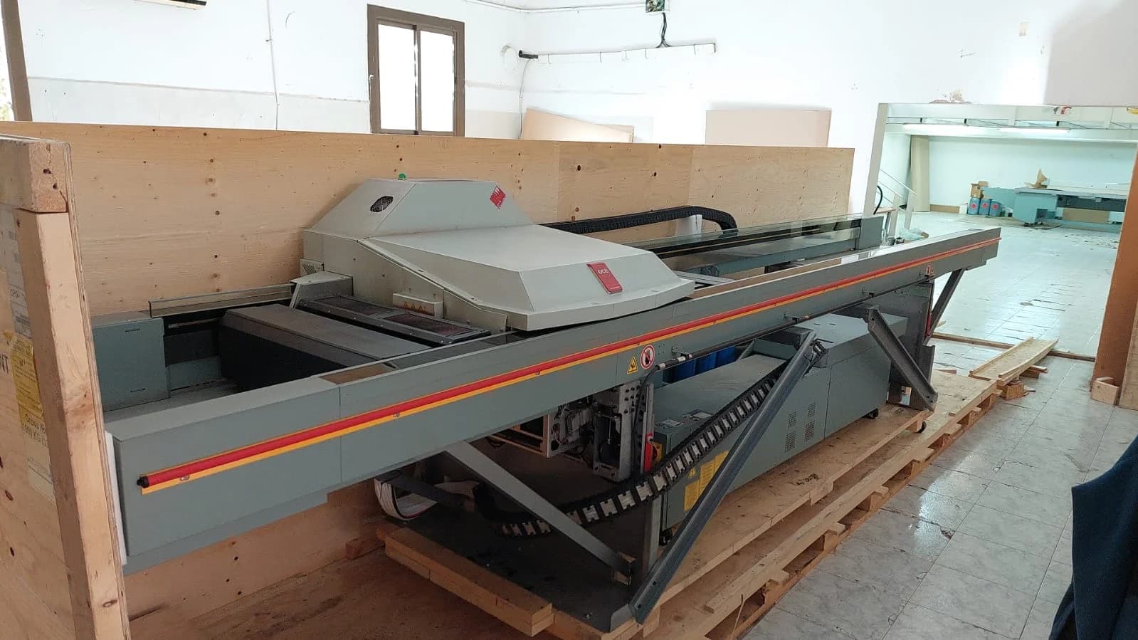 Maquinaria de gran formato instalada por el equipo Matexprint