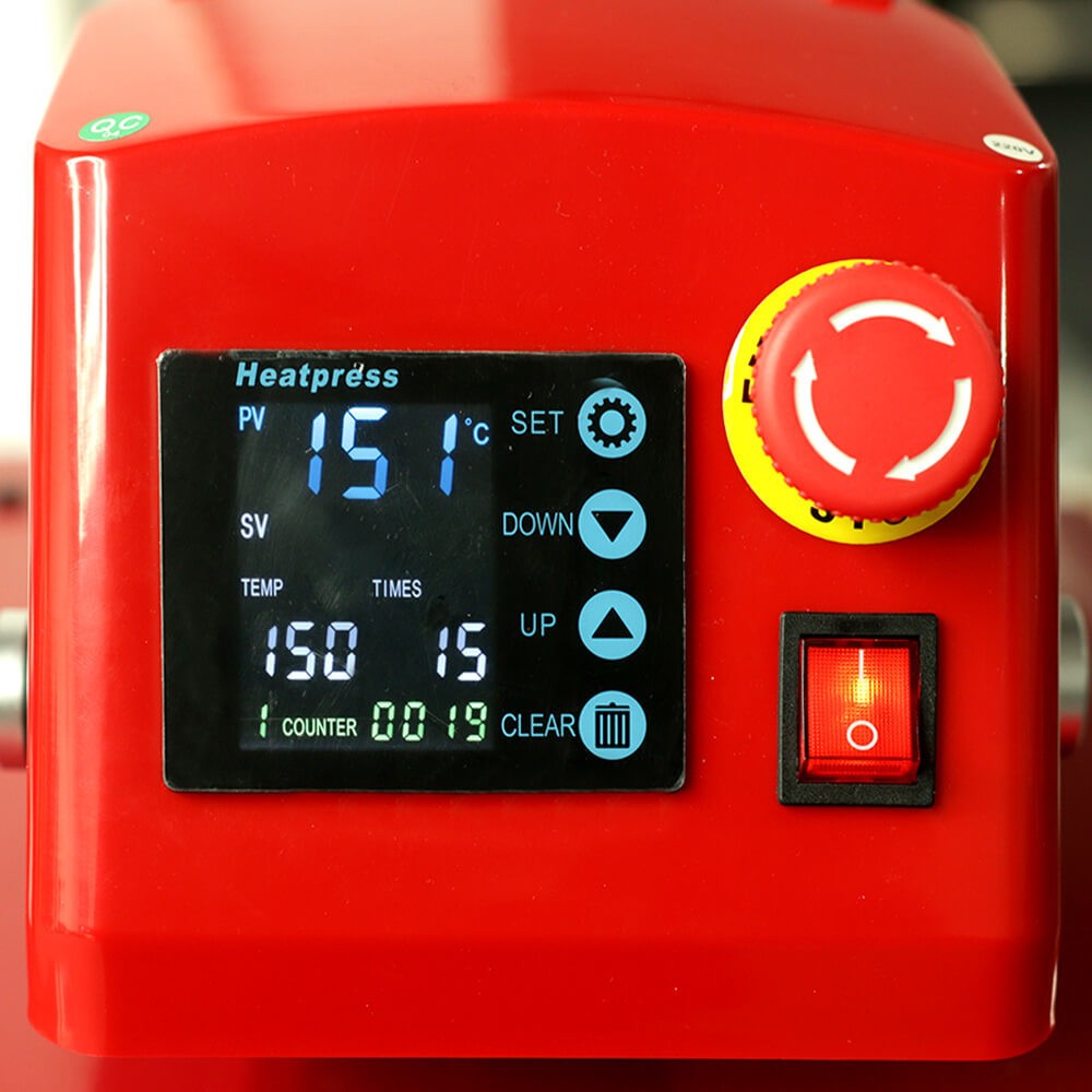 Plancha neumática EVO-F4050 — detalle
