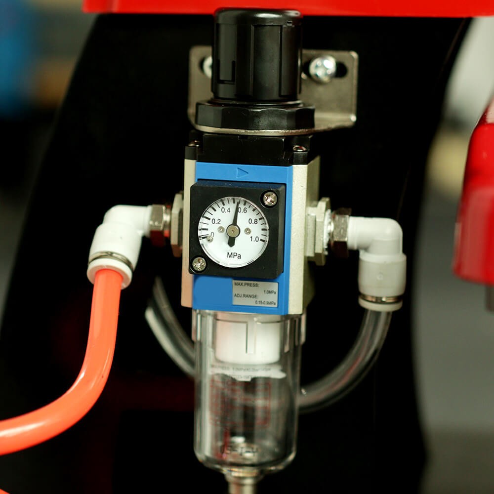 Plancha neumática EVO-F4050 — detalle