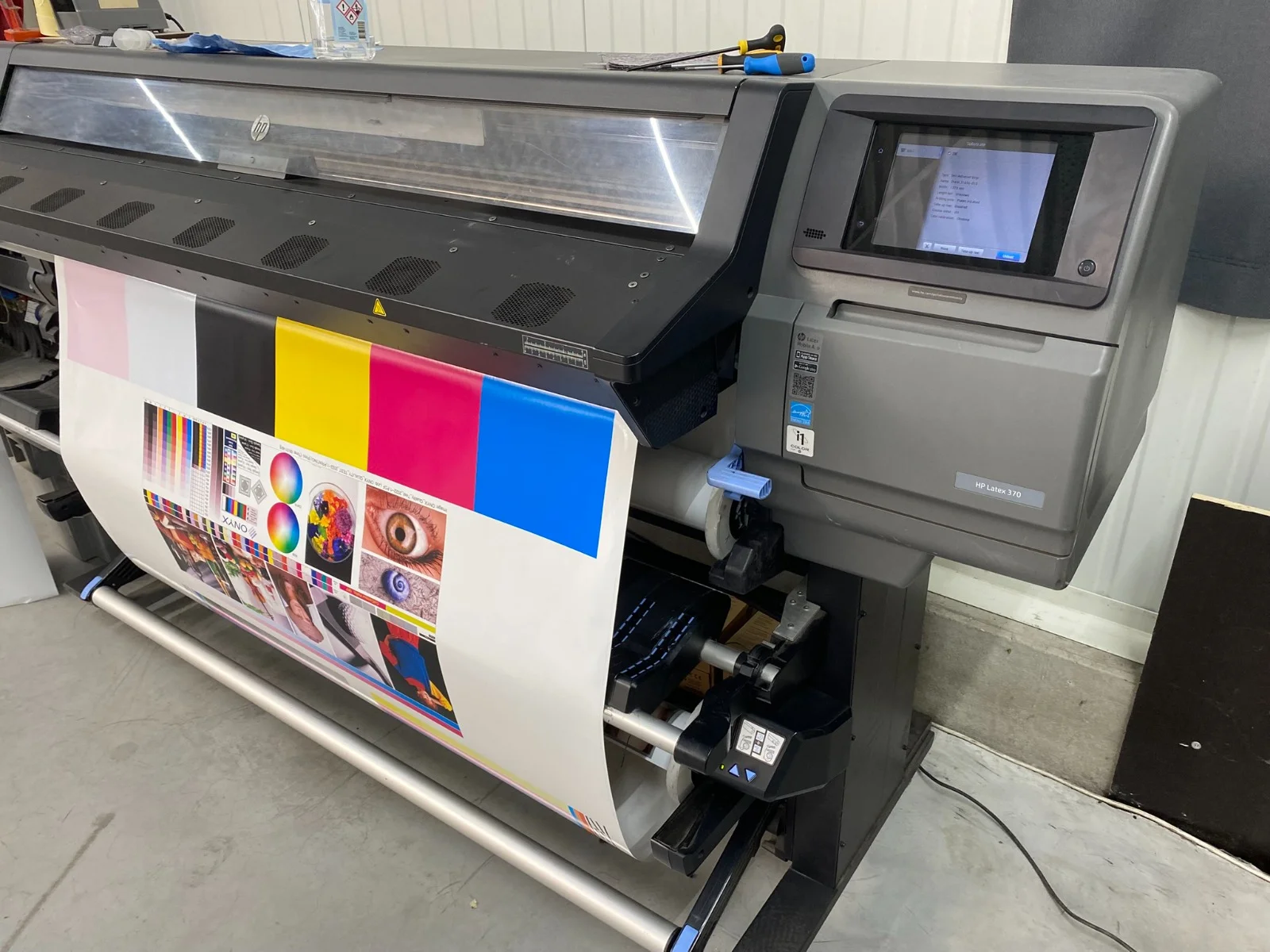 HP Latex 370 de ocasión