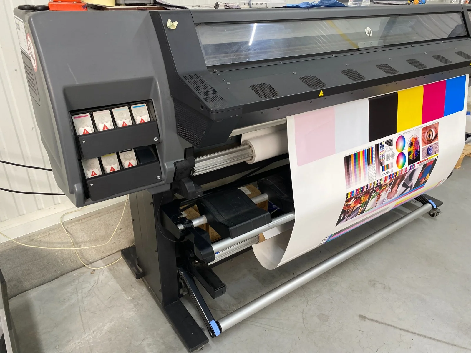 HP Latex 370 de ocasión — detalle