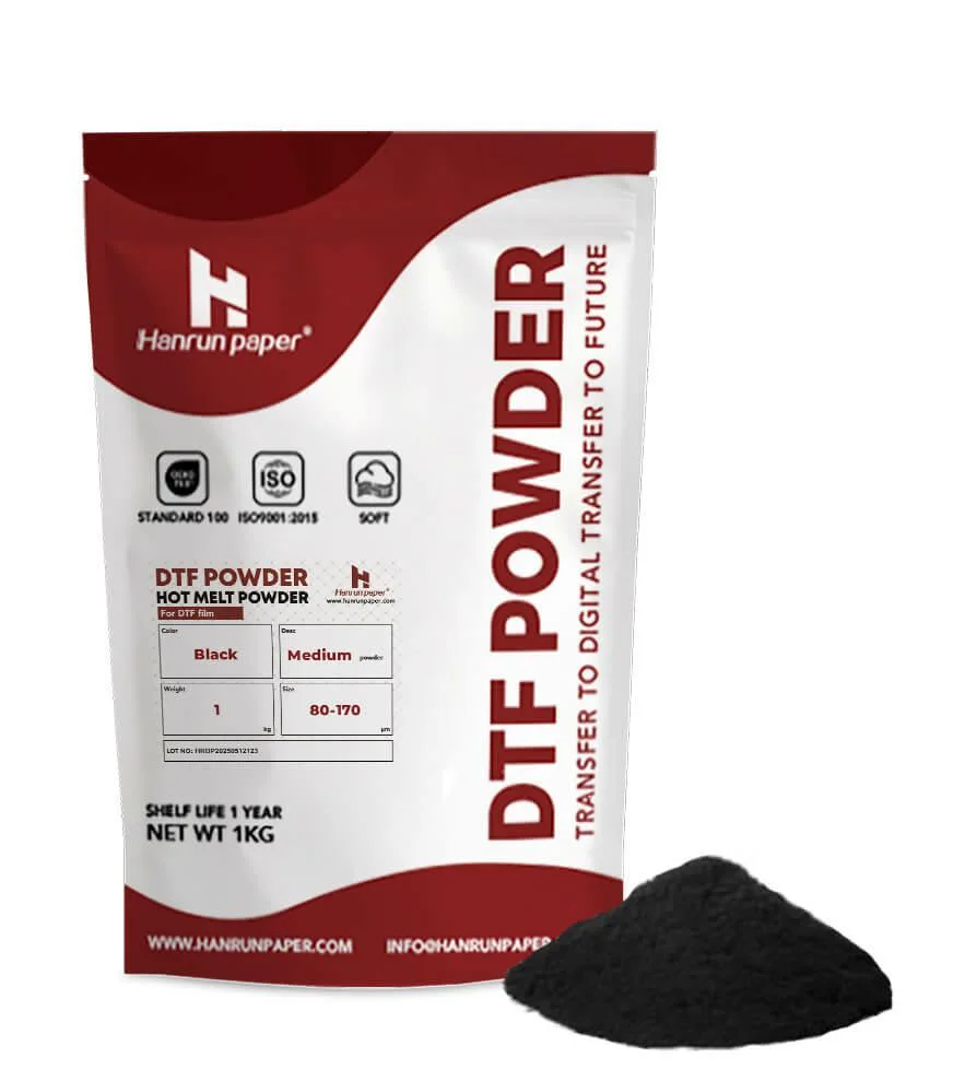 Polvo DTF Negro anti-sublimación · 1 kg